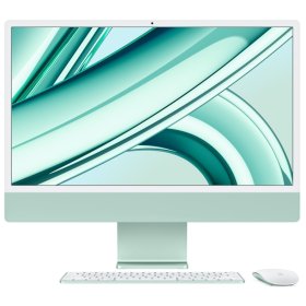 Apple iMac 24" Retina 4,5K, (MQRA3) (M3, 8-ядер CPU, 8-ядер GPU, 8 ГБ, 256 ГБ SSD, 2023), Зелёный