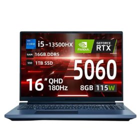 Ноутбук Mechrevo Aurora X 16 Чёрный (16" Intel Core i5 13500HX, 16GB, 1TB SSD, RTX 5060, Windows 11)
