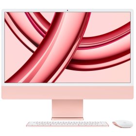 Apple iMac 24" Retina 4,5K, (MQRD3) (M3, 8-ядер CPU, 7-ядер GPU, 8 ГБ, 256 ГБ SSD), Розовый
