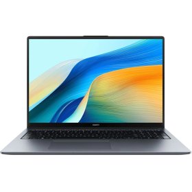 Huawei MateBook D 16 Космический серый 53013WXE (MCLF-X) (16" IPS, Intel Core i5 12450H, 2.0 GHz - 4.4 GHz, 8GB, 512GB SSD, Intel UHD Graphics, Windows 11)