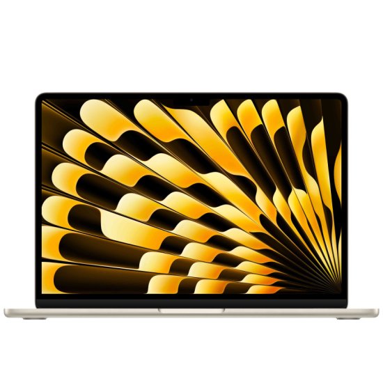 Изображение Apple MacBook Air 13" 2026 1Тб Сияющая звезда (MDHA4) (M5, 10-ядер CPU/8-ядер GPU, 16 Гб, 1 Тб SSD)