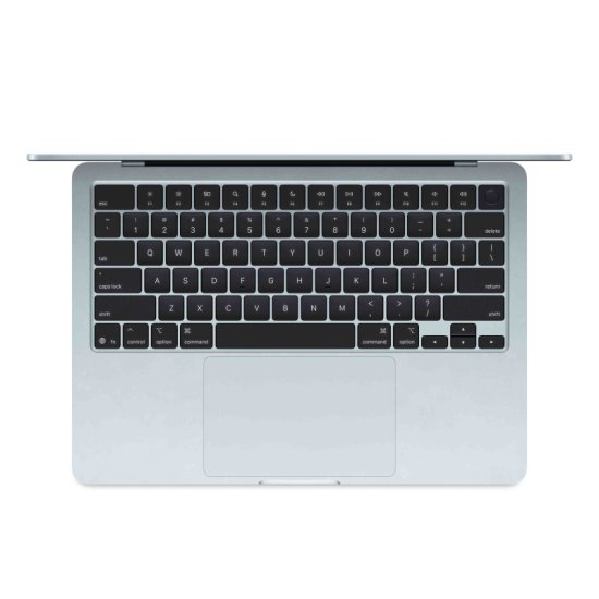 Изображение Apple MacBook Air 13" 2026 512Гб Небесно-голубой (MDHH4) (M5, 10-ядер CPU/8-ядер GPU, 16Гб, 512Гб SSD)